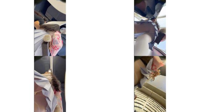 跟随抄底两漂亮闺蜜 高颜值白丝妹子大屁屁很性感