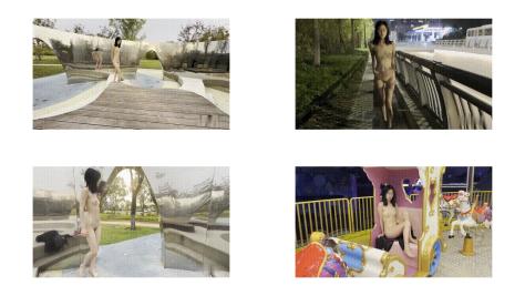 最新发布，西萌工作室，长腿学妹濑濑白天夜晚，游乐场，电梯间露出，且看且珍惜(2V)