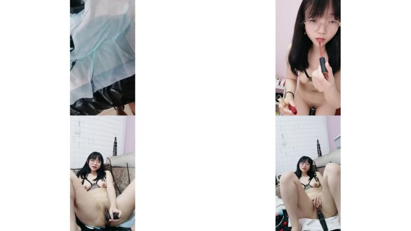 眼镜大学生 字母圈玩家SM小师妹过膝黑丝 奶子拔罐 大黑牛插屄里 扇脸 淫语不断