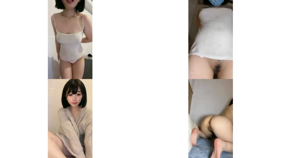 19岁短发甜美校花系学妹 极品嫩乳粉穴 道具跳蛋自慰爽到喷水10