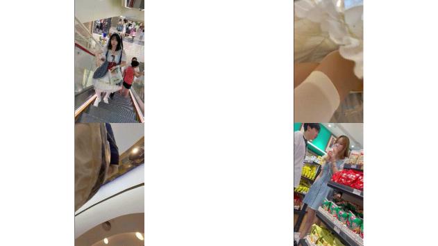 跟随抄底两个美眉 这裙也太容易被偷拍了 你们男盆友不知有木有看过这性感小屁屁