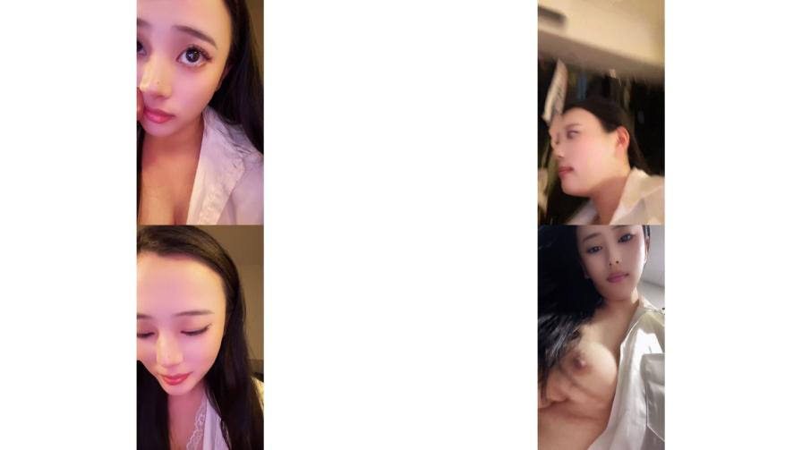 小鱼糕冷巨乳空姐~! 机场直播~跳蛋自慰~与肥猪男啪啪