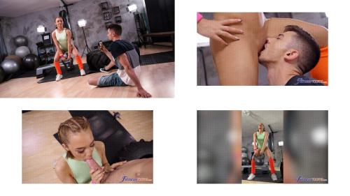 Influencer fucks big dick in gym