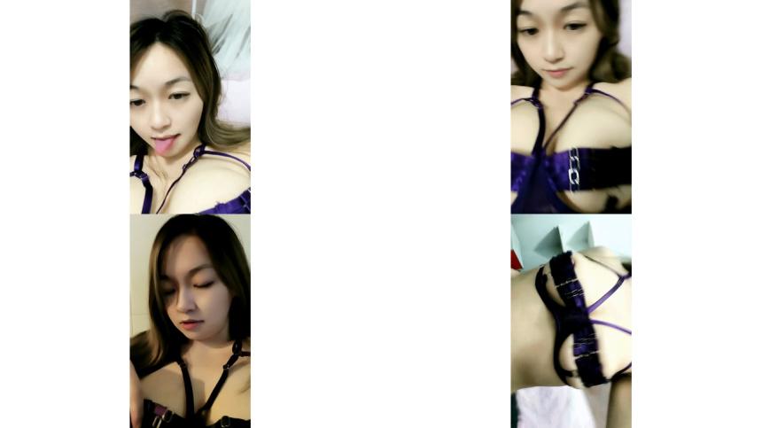 全程露脸大秀直播玩弄大黑牛 ， 狼友看镜头前抓着奶子8