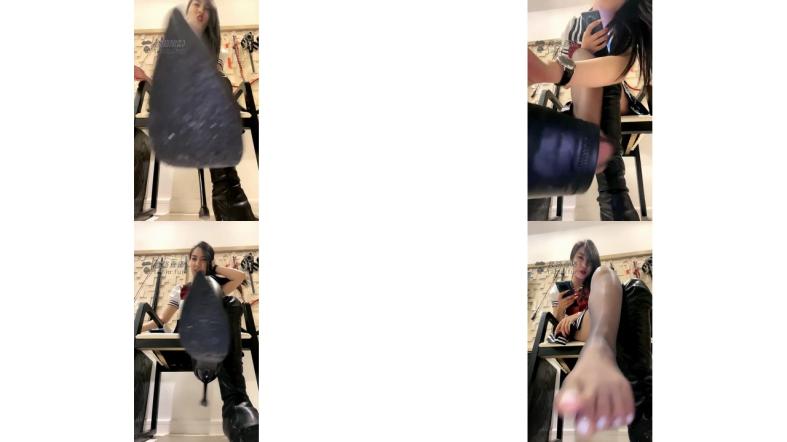 双女丝袜裸足高跟调教 合集 32