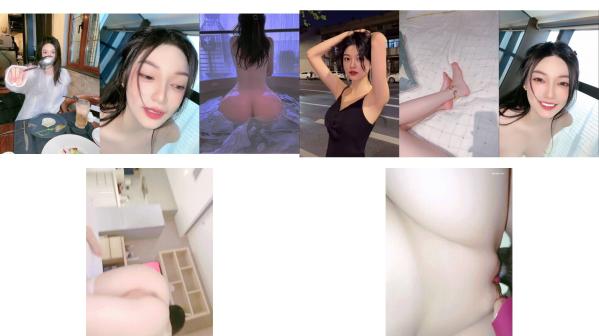 穷人女神富人母狗，硅胶娃娃般极为罕见白虎一线天馒头粉屄高颜值美女沦为金主性奴紫薇啪啪相当反差
