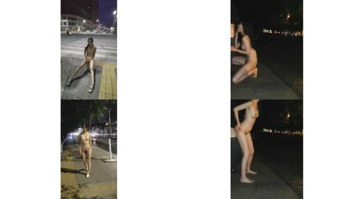 屌炸天推特顶级身材露出狂人女神草莓酱订阅福利，野战商场超市大街专注人前极限露出已经被路人看