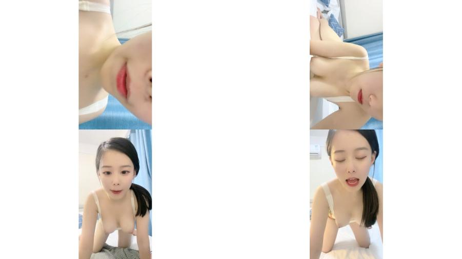 一线天顶级粉穴，难得如此干净美穴，双管齐下表情诱人，美臀上下摆弄，掰穴特写极度诱惑2