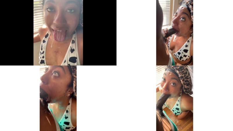 Best head game in the world omg she know how to suck some dick