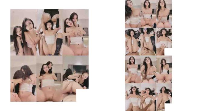 【最耐操的奶球女神】又又又被操了，这次还拉来漂亮的闺蜜助威，操逼 爆菊 内射！没搞双飞可惜啦
