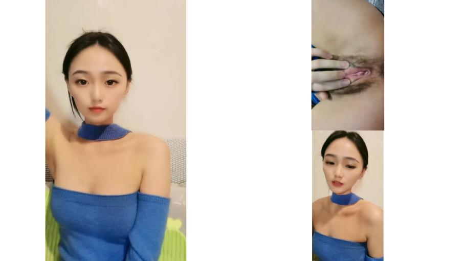 露臉新人妹子雙手搓胸，擠擠奶子特寫蝴蝶逼，不停的按摩陰蒂小小粉蝴蝶69