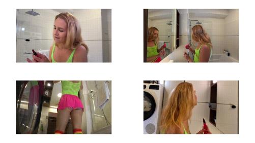 Raver girl comes from EDM Music Festival to change her slutty