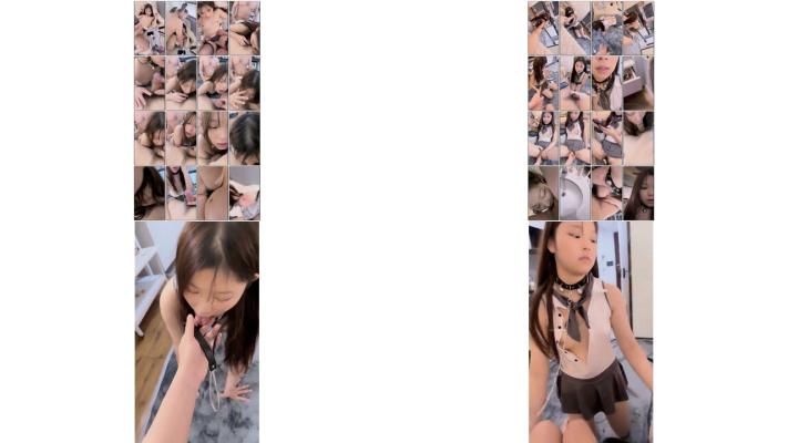 小哥把清纯萝莉调教成小母狗爱溢一边被操一边打电话 都被听出来了戴上项圈狗链4p论操80