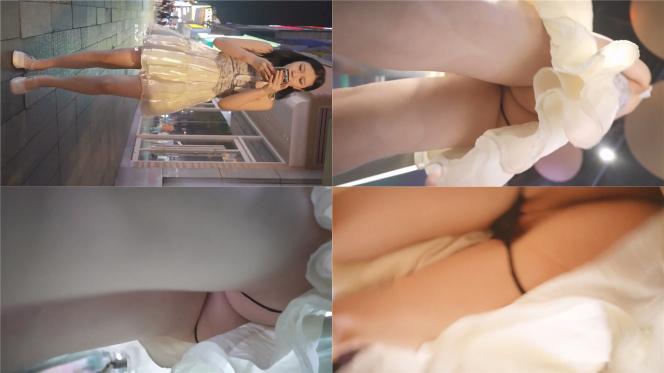 一路跟踪抄底短裙少妇穿着两根细绳一样的内裤 上楼梯的时候步子迈大了一点大肥b一闪而过6