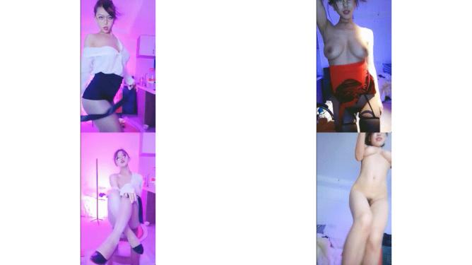 你老婆没我骚第二弹，不骚v你50，当代狐狸精，大眼甜妹骚气裸舞，颜值顶，模特身材，八字奶12