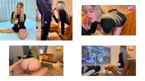 My stepsister lost a bet to me. Don't watch until the end
