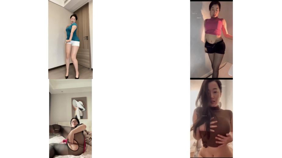 镜头前搔首弄姿，长发熟女看着实在是韵味十足，脱下紧身皮裤露出肥肥的鲍鱼，真的好想插入骚逼啊87