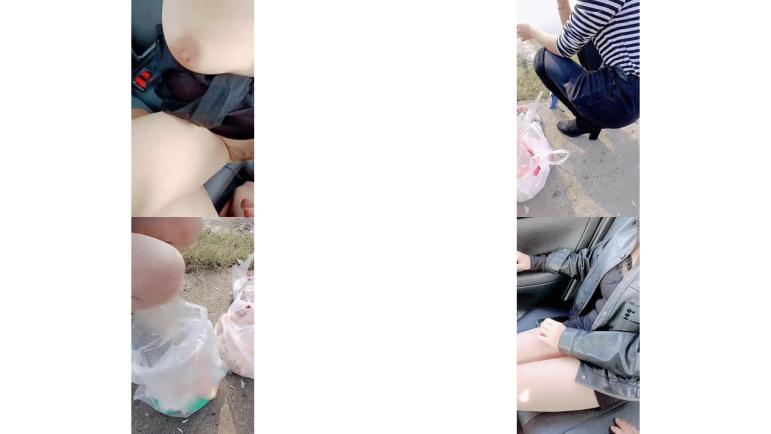 剧情演绎车内车震，稀疏的阴毛 淫荡的逼逼，大屌无套插入简直爽歪歪8