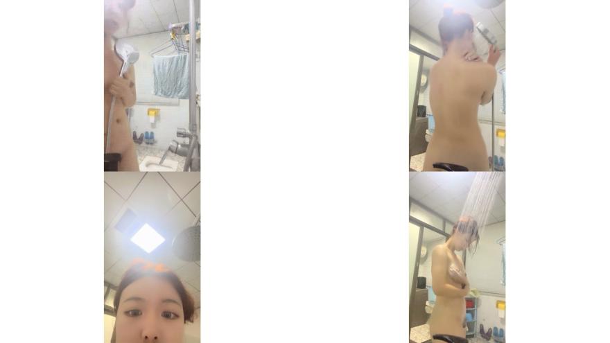 小穴湿哒哒，张开双腿假屌猛捅，对话也精彩845