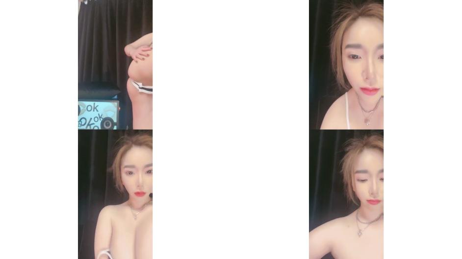 女儿国小有名气，有点像混血网红妹妹一线天无毛馒头逼超嫩粉穴掰开喷尿368