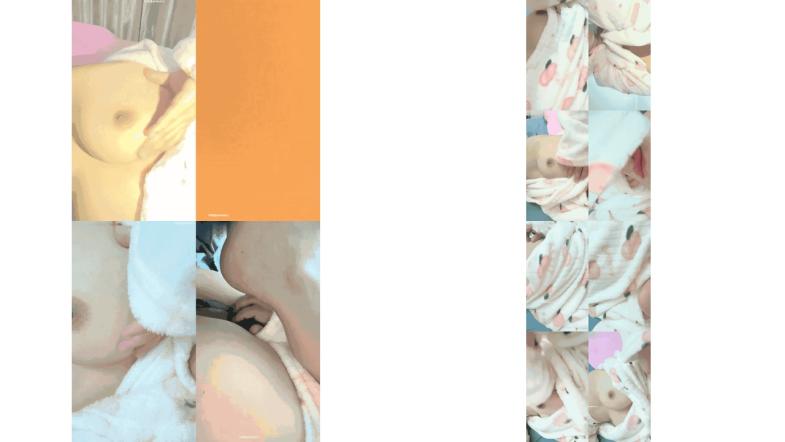 甜甜圈罒，高颜校花大长腿模特身材美乳翘臀道具自慰揉奶70