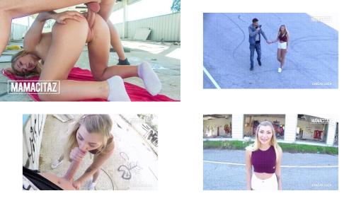 Sexy Slut Vyvan Hill Banged Deep by Spanish Stud Outside - MAMACITAZ