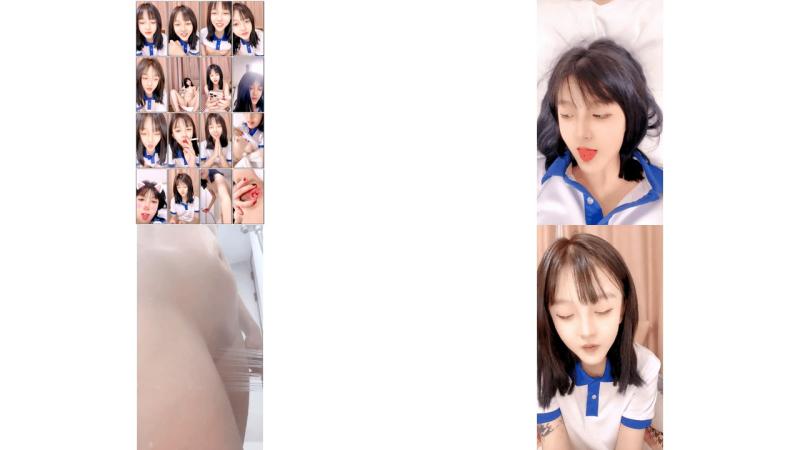 颜值很高的清纯美少女露脸来了大姨妈还发骚呢跟狼友撩骚互动听指挥揉奶玩逼血顺腿流洗澡诱惑道具抽插87