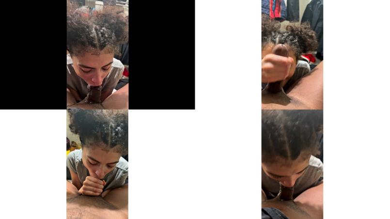 Sucking dick while my Bestfriend gets fucked in the background
