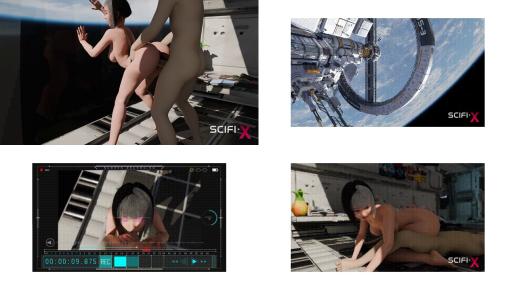 Lonely japanese girl in orbit mode invites him to fuck her to the fullest!