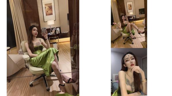 魔鬼小妖精ts路诗曼 抖动的妖棒，谁想过来舔舔吸取妖液[152