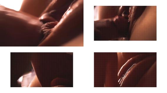 My wife's pussy gets a warm creampie inside. Extremely detailed