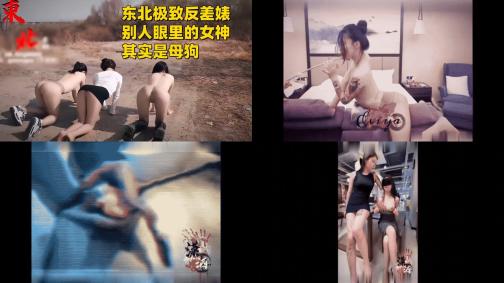 东北极致反差婊，别人眼里的女神其实是母狗19