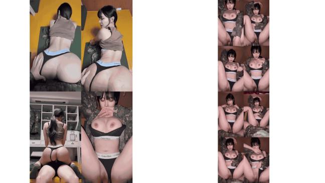 af顶流极品尤物，巨乳蜂腰肥臀女神bj徐婉最新作品，队员月经期间被学长内射4