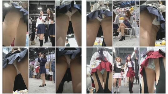 国产大型漫展精彩抄底系列 阴部略微隆起的美丽coser小内内陷入深深的屁股缝