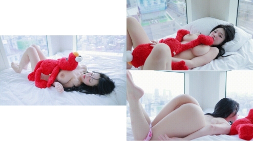 天然巨乳嫩模yeonwoo-naked成为网剧女主后首套露点作品16