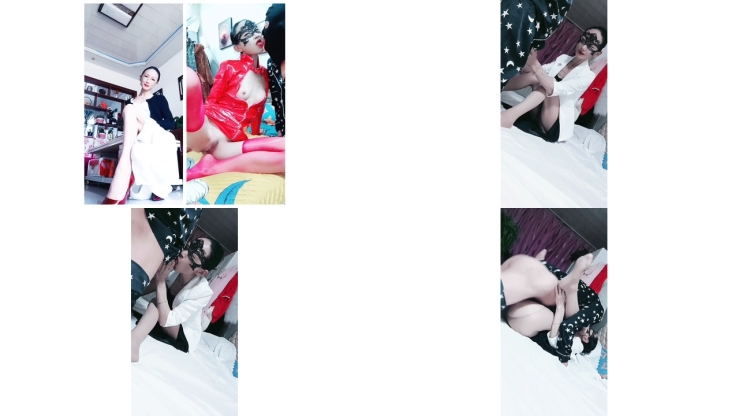 70后美妈妈 不惧时光优雅到老~ 下班回家儿子就吵着要妈妈，被内射6