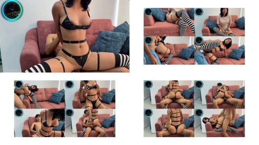 julianapalvin wearing sexy lingerie