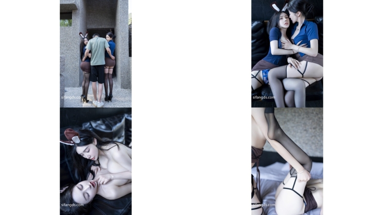 重磅福利高价购买分享 秀人网超大尺度 潘娇娇 核弹巨乳，最新 双飞姐妹花露点露逼103