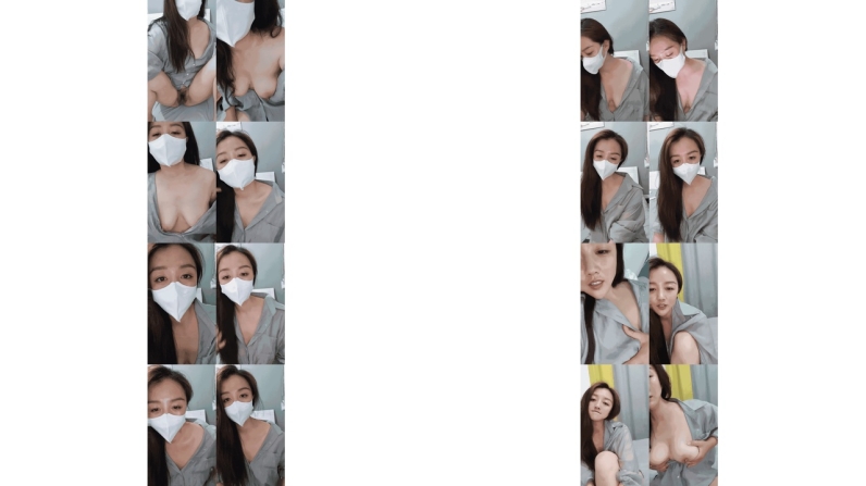 靈异姑娘绝对极品御姐，黑丝美腿，清纯害羞情趣装，搔首弄姿摆弄各种姿势，135