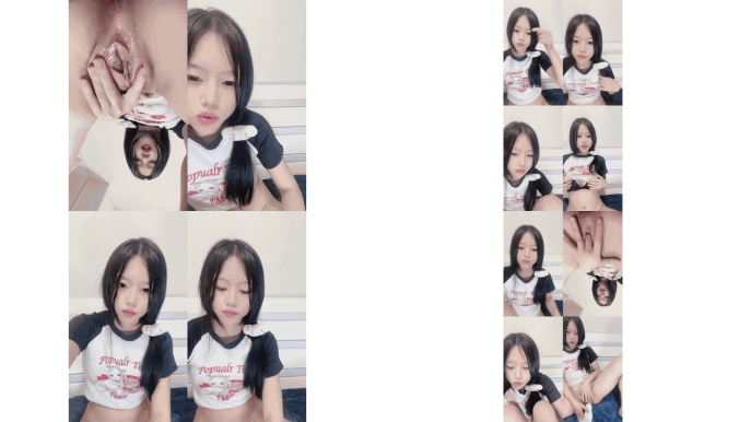少奈白白嫩嫩的婴儿肥，超级可爱，大奶一线粉逼，一切都那么嫩63