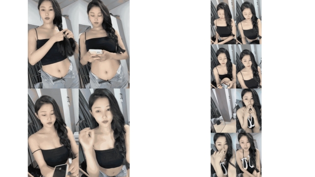 小玉777两个车灯大又白丰乳肥臀，撩起裙子扭动巨臀抖动，但依旧玩的很花44
