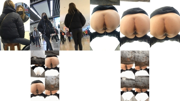 精选美女厕所tp系列 最新沟厕跟踪偷窥长发性感黑衣黑裤美眉 这个大肥屁屁超级性感 高清原版546