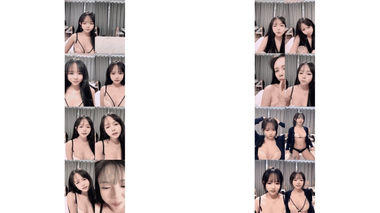 纯情小可小姐姐喜笑颜开，肤白貌美奶子软嫩又大，抠穴抽插，花样不断翻新，