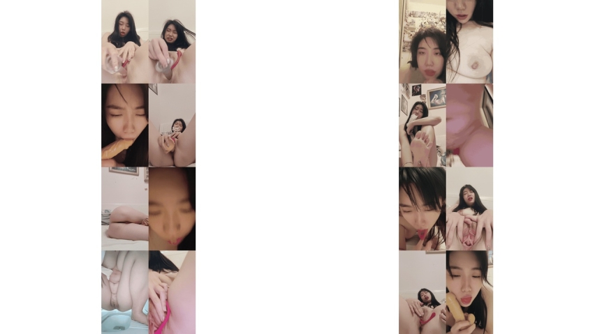 曼z初下海网红美女，丰满的居家少妇，大奶子乳晕也很粉，半脱下翘起美臀，无毛肥唇美穴