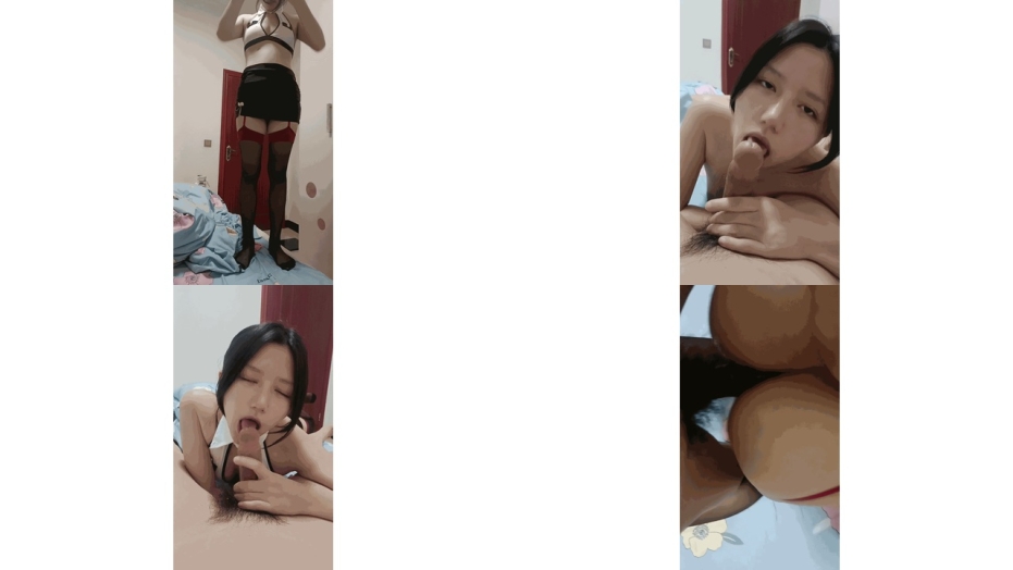 新人下海乖巧听话小姐姐大屌炮友激情操逼穿上情趣装黑丝袜，第一视角后入大屁股，叫起来好听太骚了38