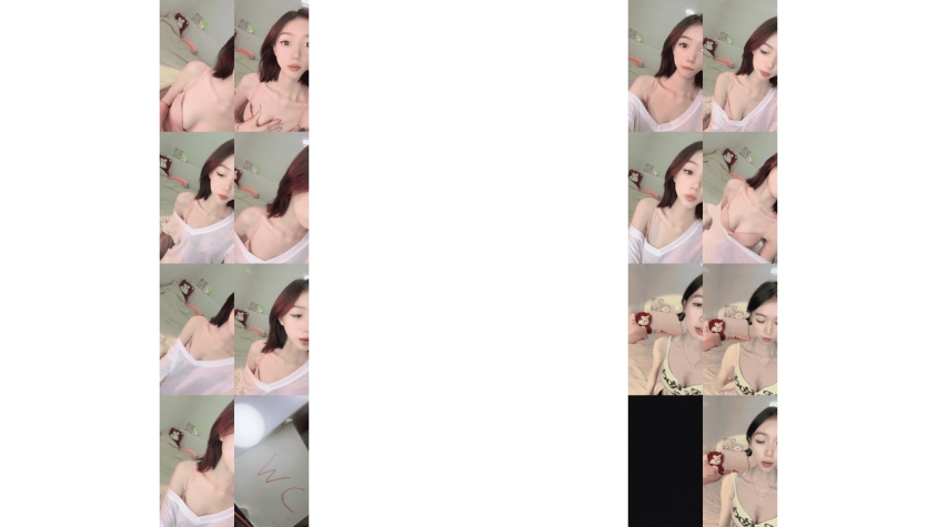 雯雯吖超高颜值美少女，特別反差，蜜桃美臀翘起求操，揉搓小穴扭腰，无毛紧致逼逼特写