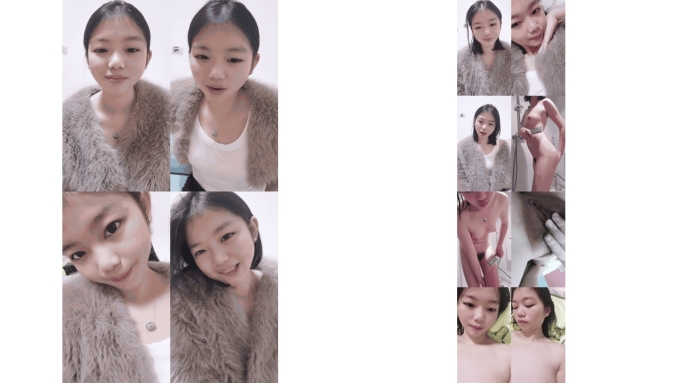 纯情美少女20小盆友一枚，假阳具紫薇，跳蛋肉棒自慰，插得淫穴水汪汪