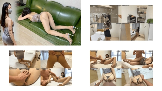 my roommate 7 Move Apple Have sex after shows wardrobe ,cum on the highheels