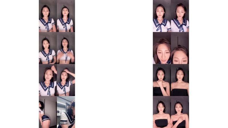 跳跳虎爱跳舞_绿初下海网红美女，丰满的居家少妇，大奶子乳晕也很粉，半脱下翘起美臀，无毛肥唇美穴