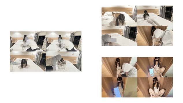 凌乱白丝少女 日式盘腿使用zdb强高 被迫脱掉裤子内置震动玩具塞入衣柜中 只能无助呻吟